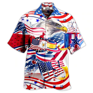 America Eagle America Hawaiian Shirt