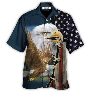 America Eagle Wildlife Faith Hawaiian Shirt