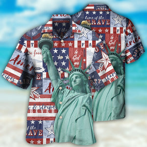 America Live Free Hawaiian Shirt