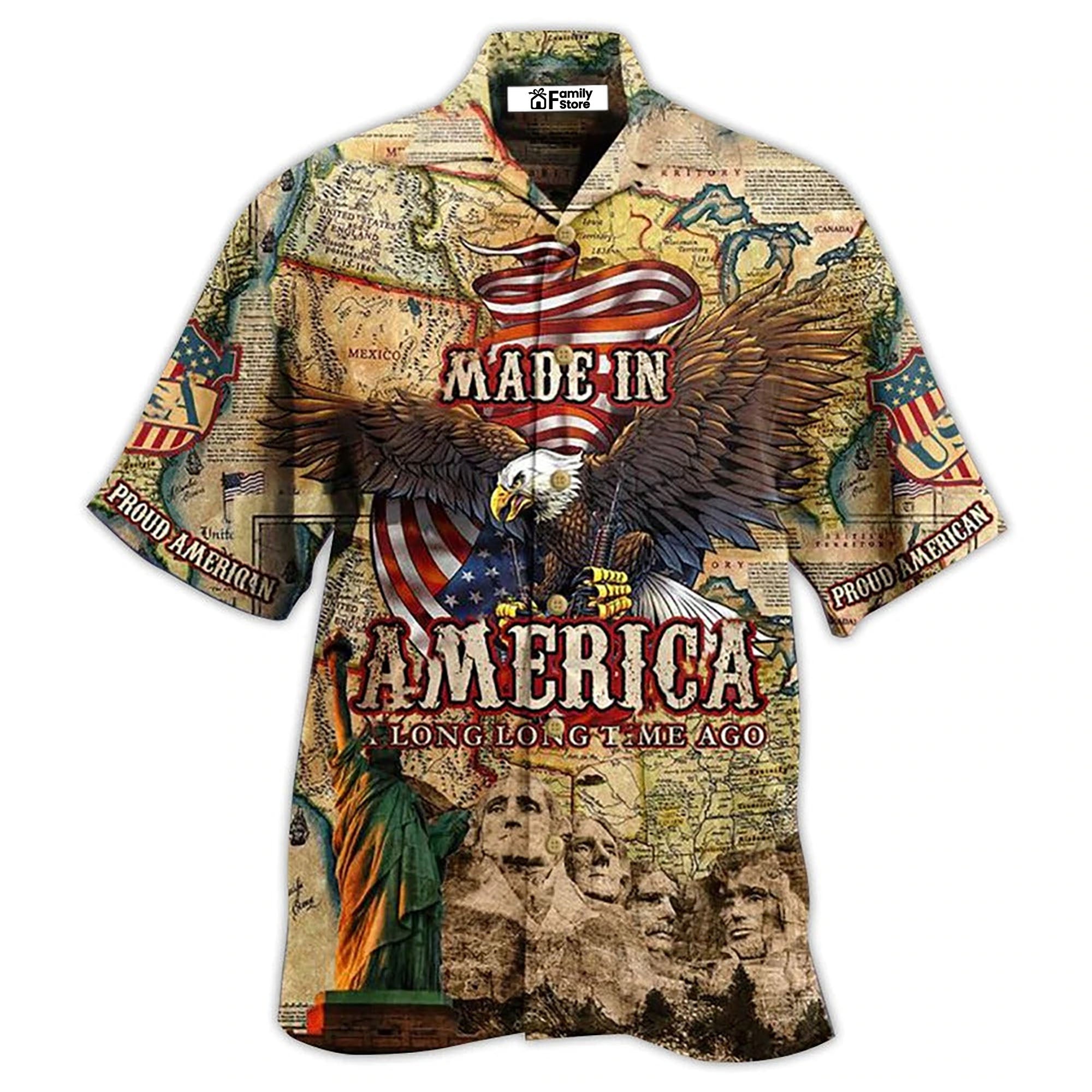 America Made In America Long Time Ago Hawaiian Shirt