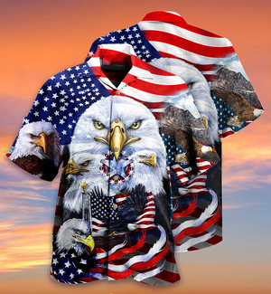 America Proud Happy Day Hawaiian Shirt