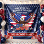 AmericaTheBeautiful250thCelebrating PersonalizedBackdrop LV215 ANA049 MK1