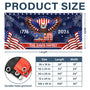 AnniversaryAmerica250th PersonalizedHorizontalBanner DH346 CLA2676 MKWEB5