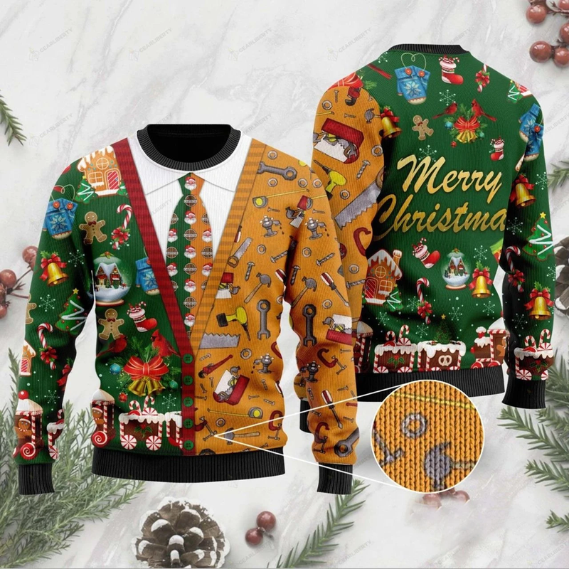 Arborist Ugly Christmas Sweater For Men & Women