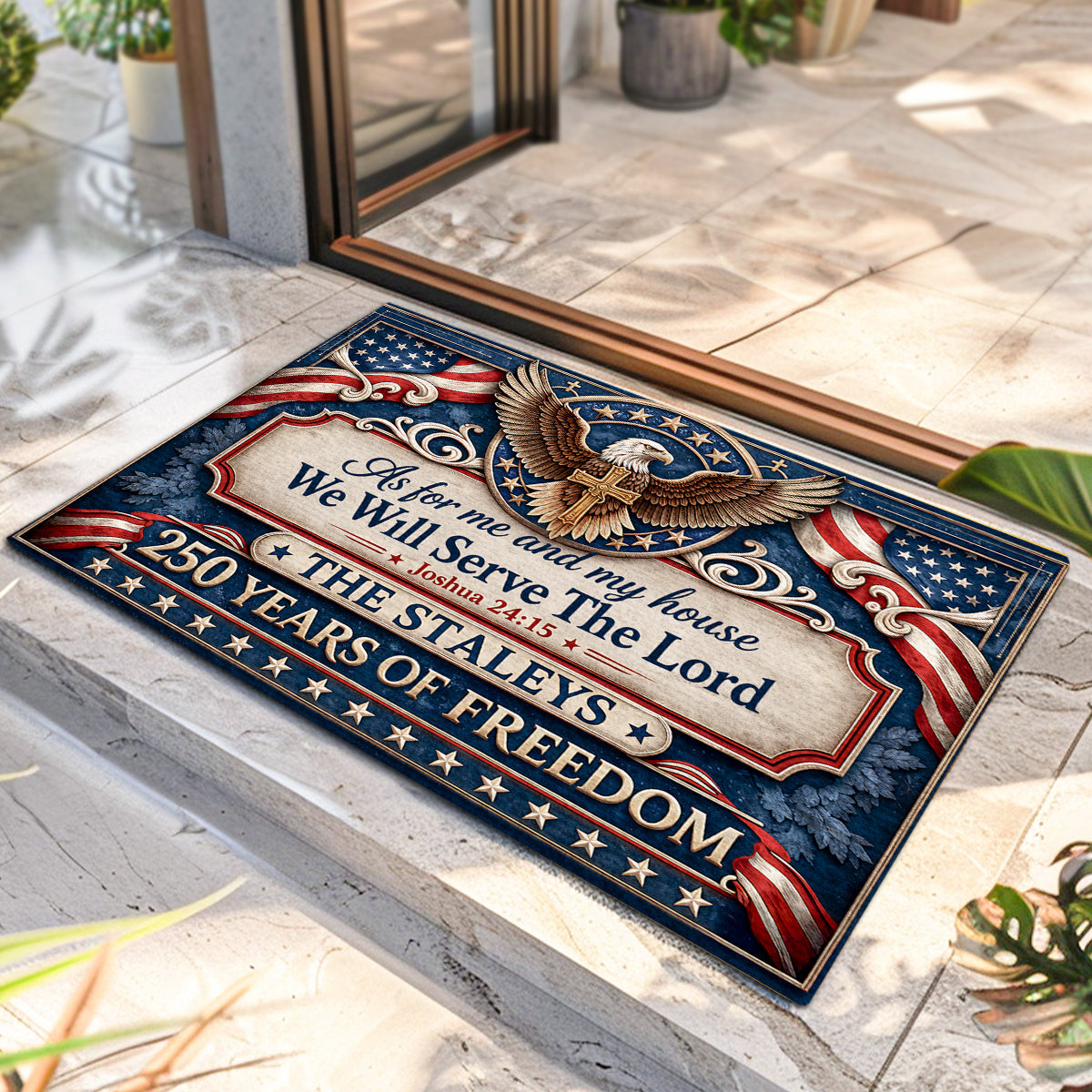 AsForMeAndMyHouseWeWillServeTheLordPersonalizedDoormat2