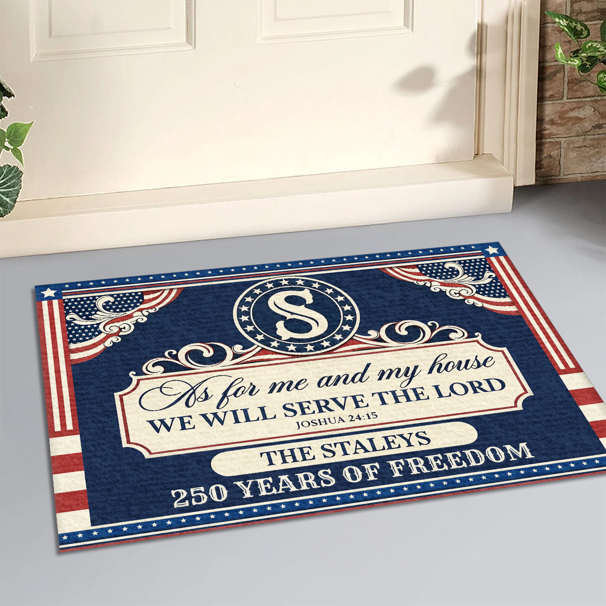 AsForMeAndMyHouseWeWillServeTheLordPersonalizedDoormat3_8dd47151 3844 4bb6 8935 4d2e45bec58c