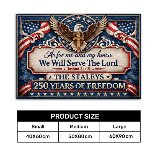 AsForMeAndMyHouseWeWillServeTheLordPersonalizedDoormat7