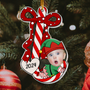 Baby_s First Christmas Ornaments Lovely Candy Personalized Acrylic Photo Ornament_1