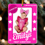 Baby_s First Christmas Toy Box Personalized Acrylic Photo Ornament_1