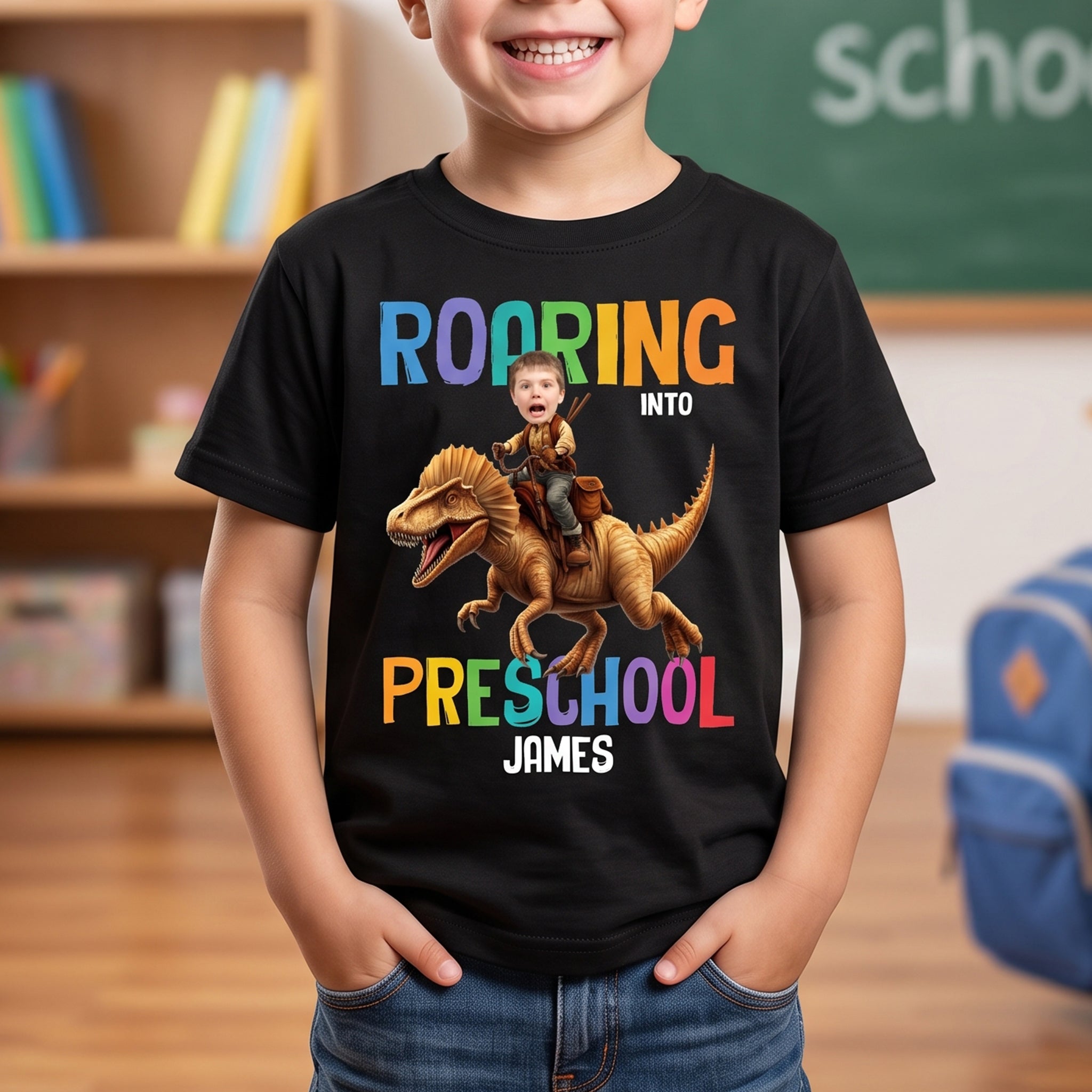 Back_To_School_Custom_Favorite_Dino_For_Kids_Personalized_Shirt_2