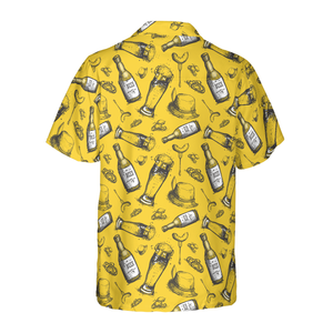 Beer Bottle Hawaiian Shirt