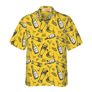 Beer Bottle Hawaiian Shirt