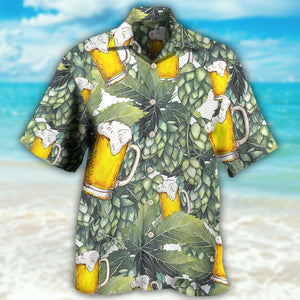 Beer Craft Beer And Hops - Hawaiian Shirt