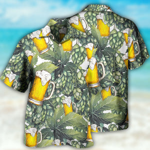 Beer Craft Beer And Hops - Hawaiian Shirt