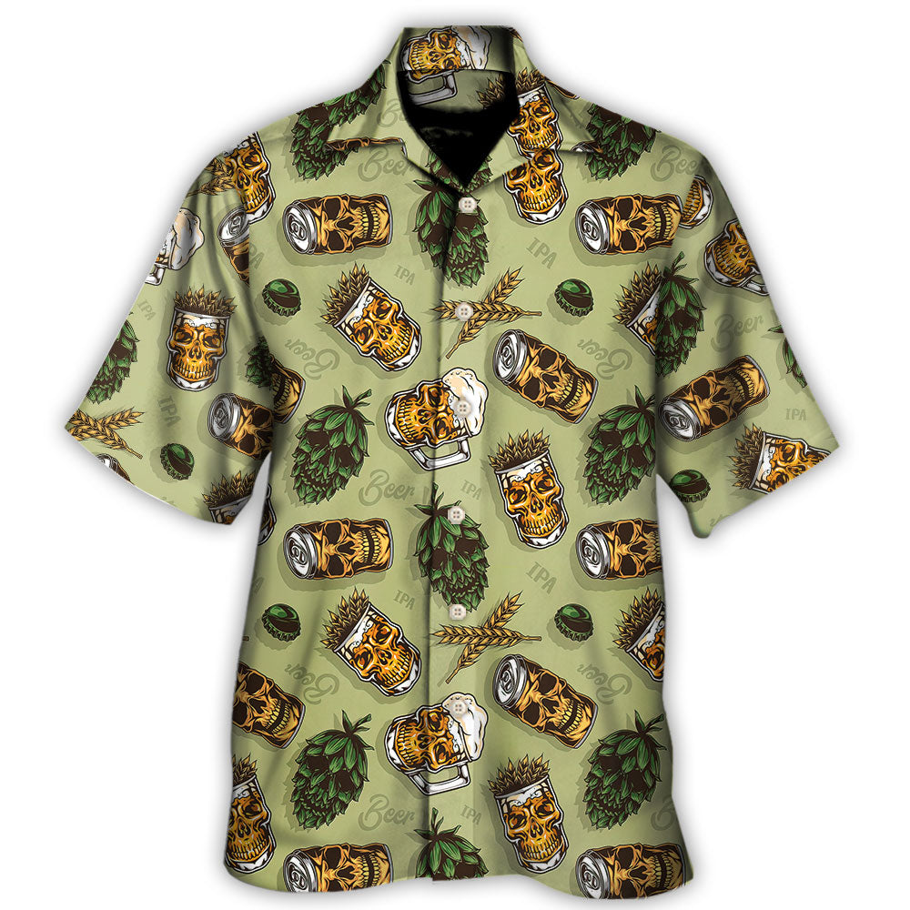 Beer Favorite Bassic Background - Hawaiian Shirt