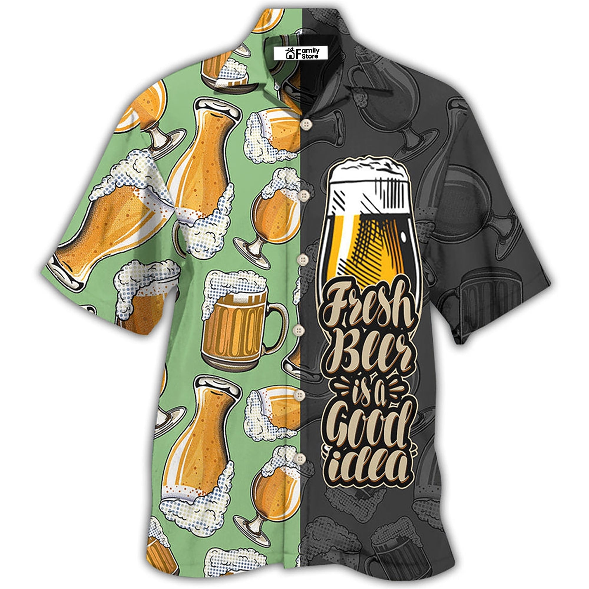 Beer Fresh Beer Is A Good Idea - Hawaiian Shirt