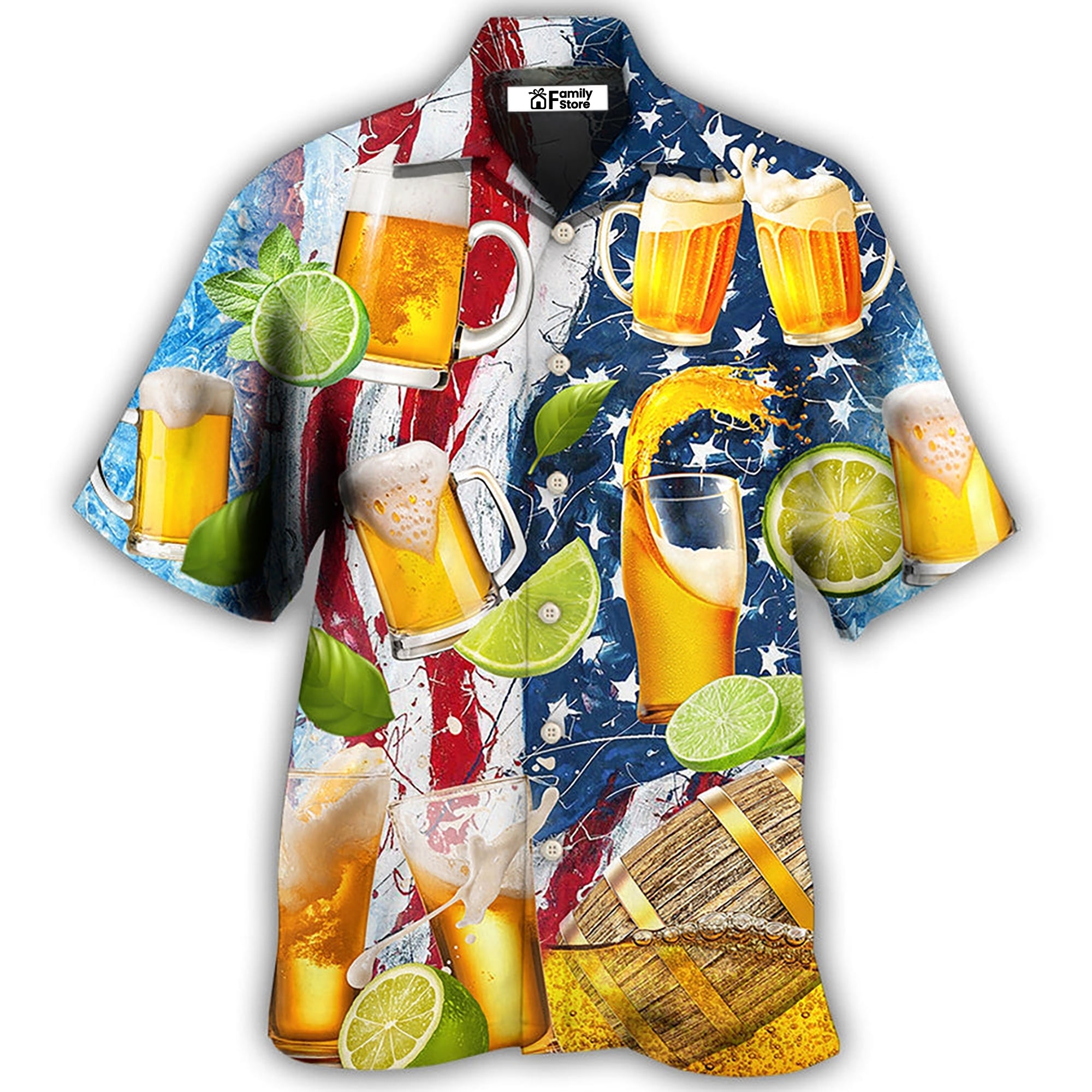 Beer Independence Day - Hawaiian Shirt