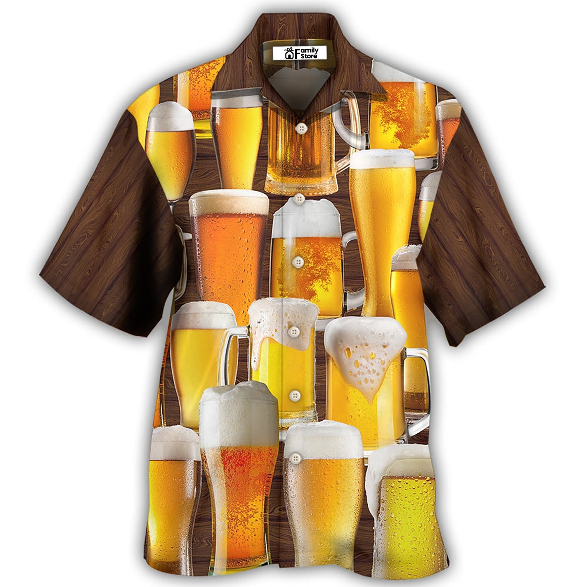 Beer It's Time For Beer - Hawaiian Shirt
