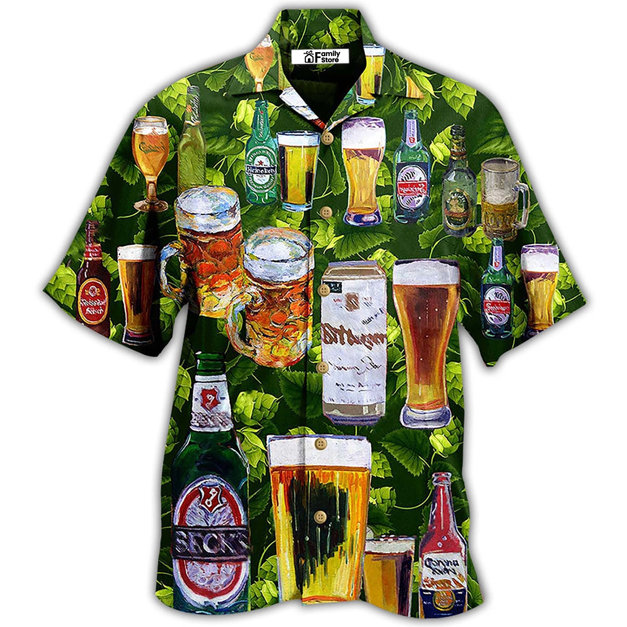 Beer Love It - Hawaiian Shirt