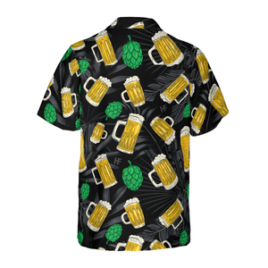 Beer Mugs And Hop Hawaiian Shirt