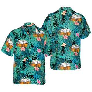 Beer Tropical Hawaiian Shirt