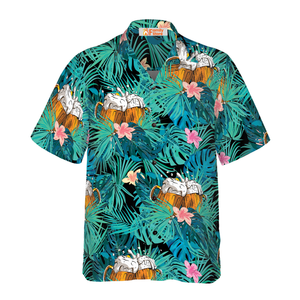 Beer Tropical Hawaiian Shirt