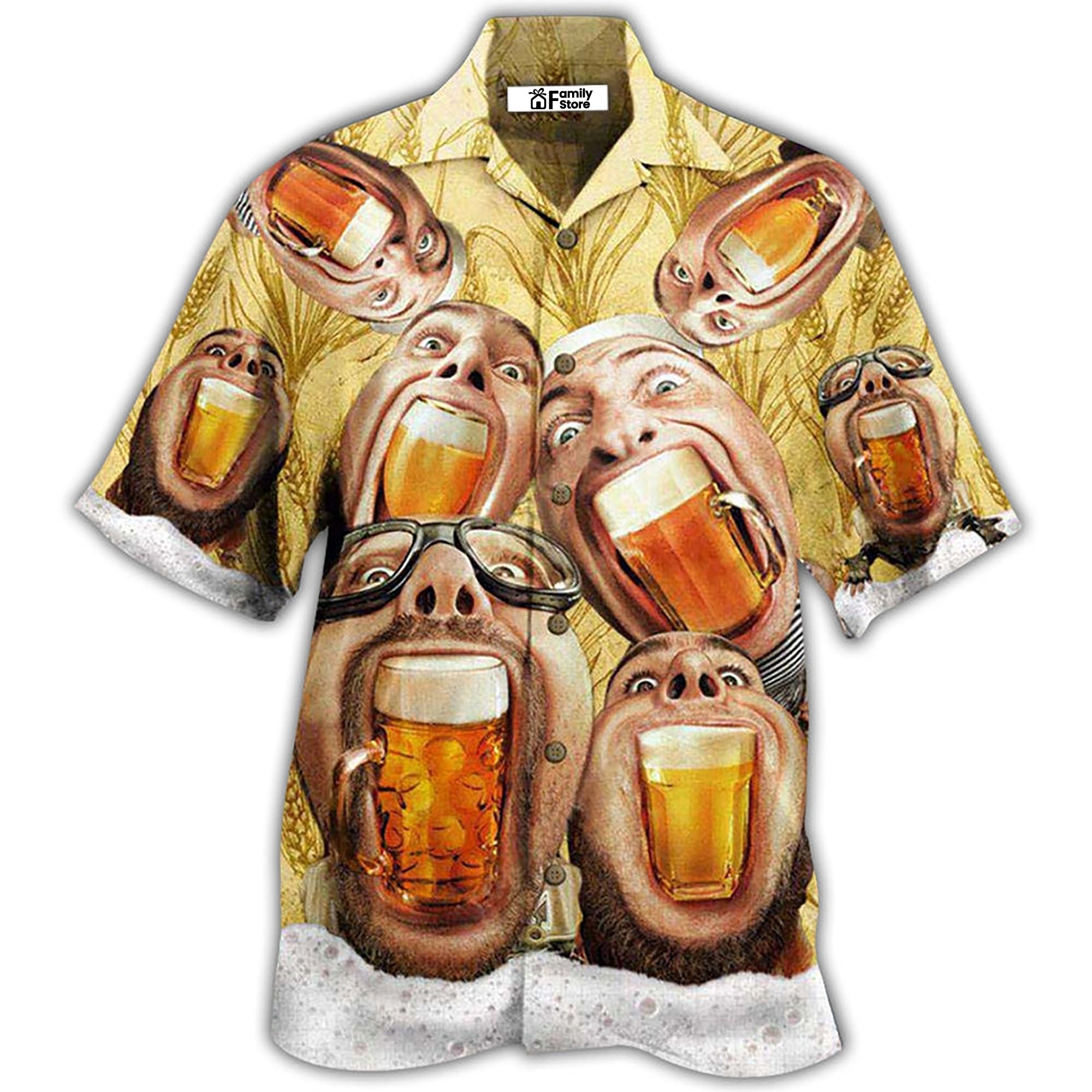 Beer Wish You Were Beer - Hawaiian Shirt