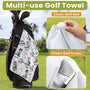 Best Dad By Par Best Papa By Par Personalized Photo Golf Towel_5