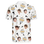 Best Dad Ever Personalized Photo Polo Shirt_5
