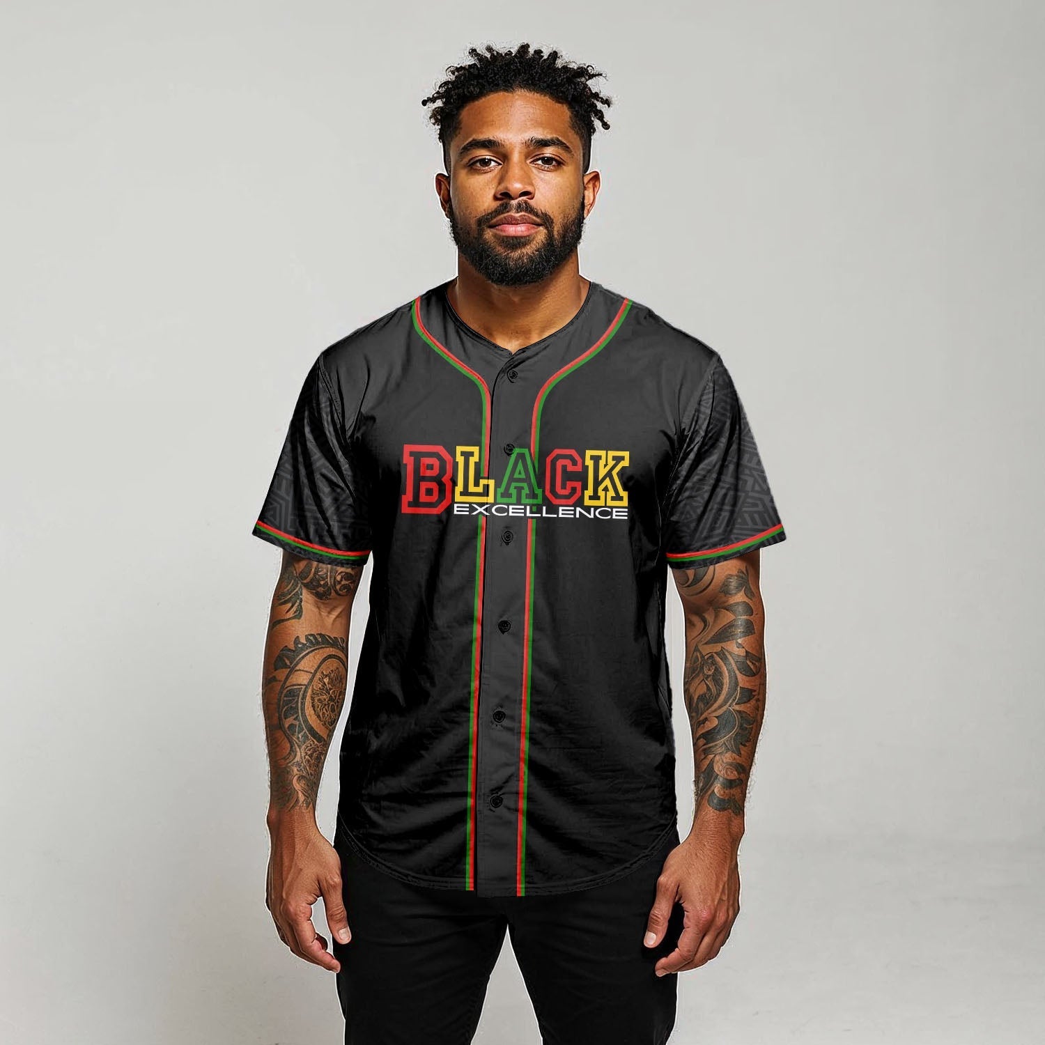 BlackExcellenceBlackityBaseballJersey6