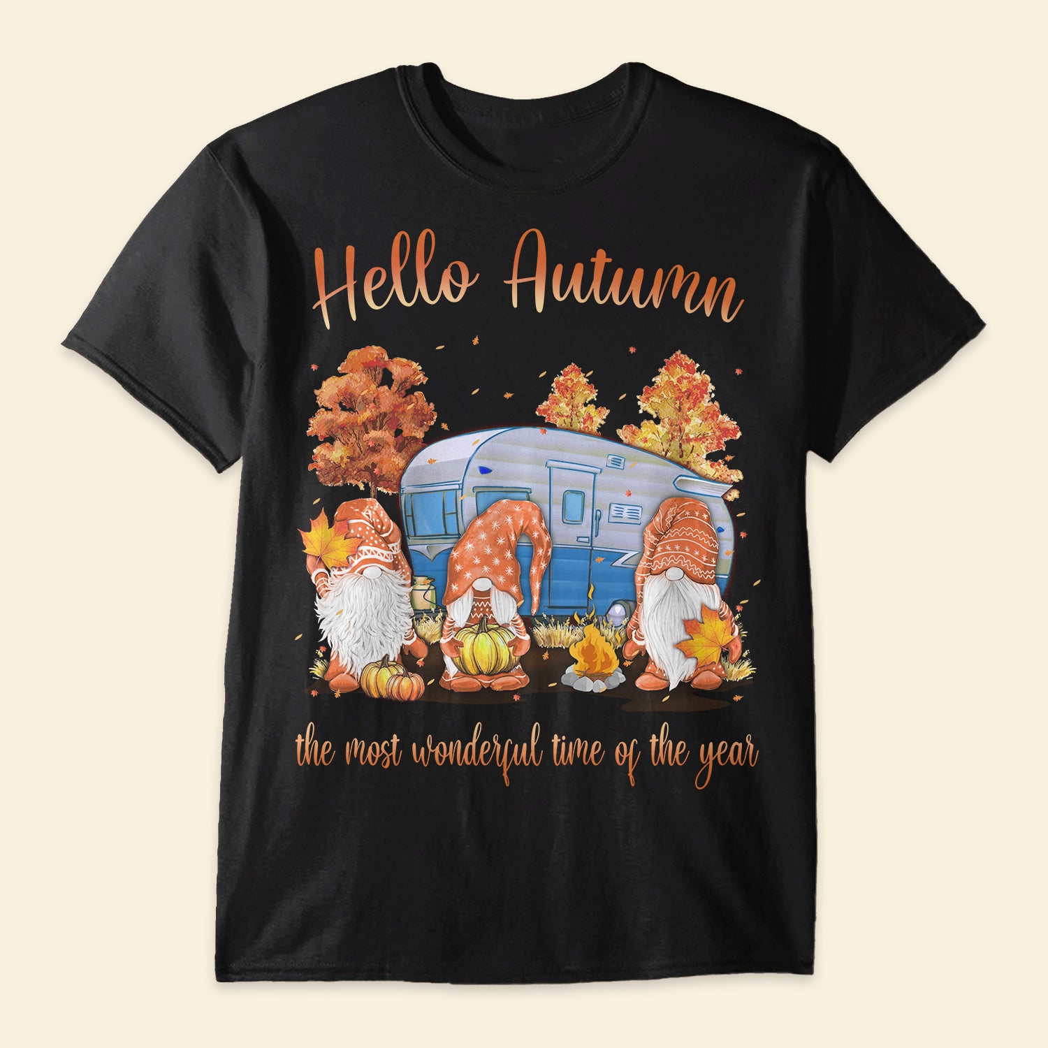 Camping Hello Autumn Most Time Of The Year Gift - Shirt