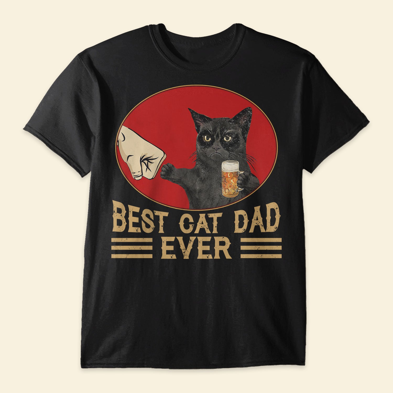 Cat Best Cat Dad Ever - Shirt