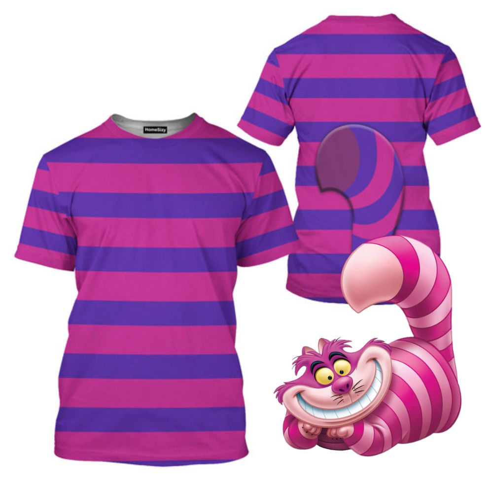 Cheshire Cat Alice in Wonderland Disney Costume T-Shirt