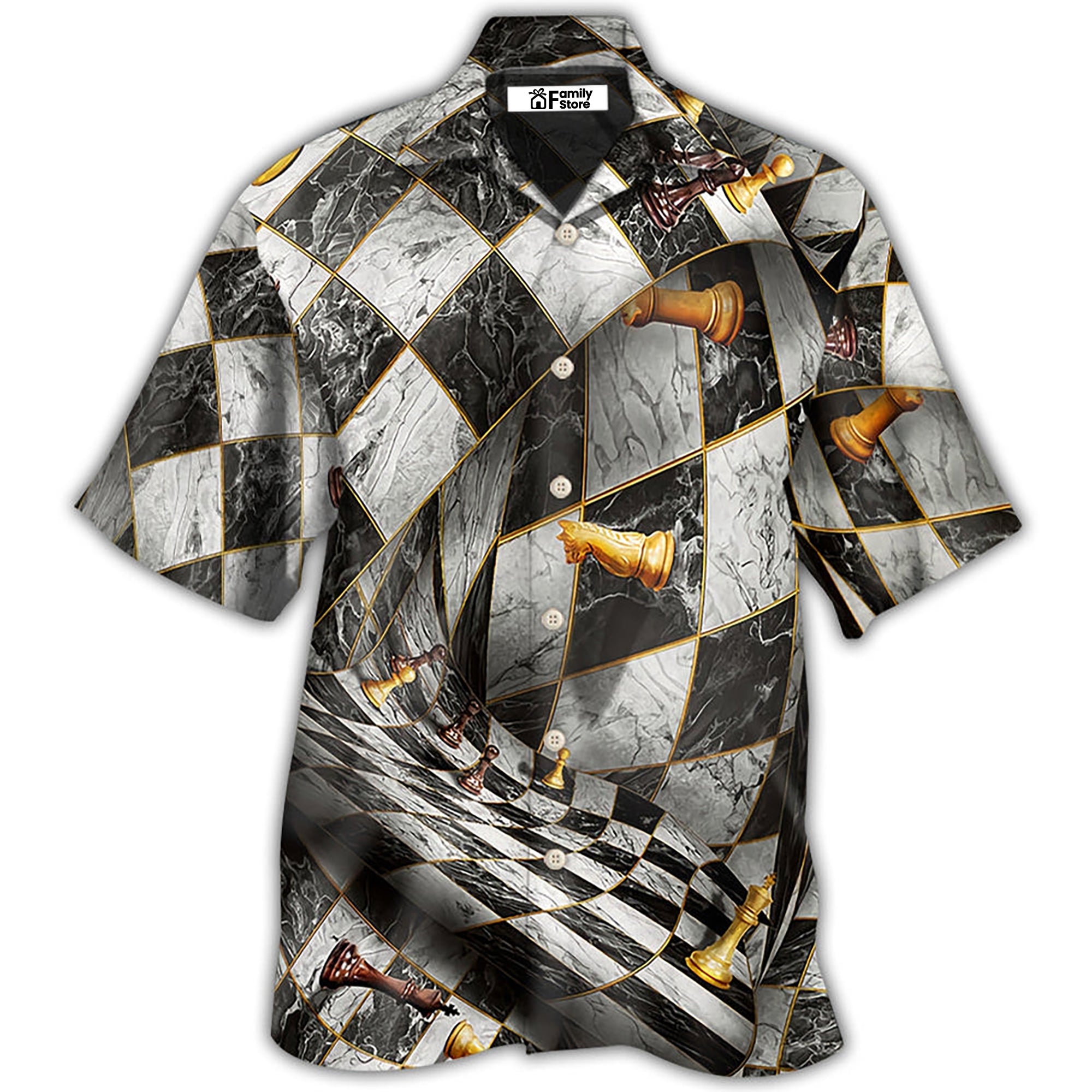Chess Mysterious Cool Style - Hawaiian Shirt