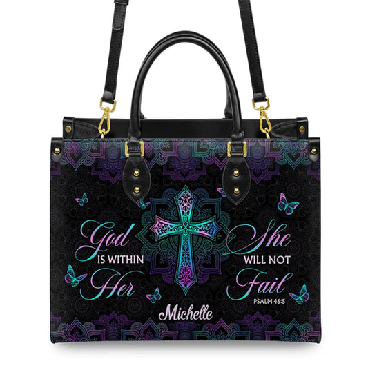 ChristianartbagHandbags_GodIsWithinHerSheWillNotFailPsalm465MandalaLeatherHandbagFamilyStore5