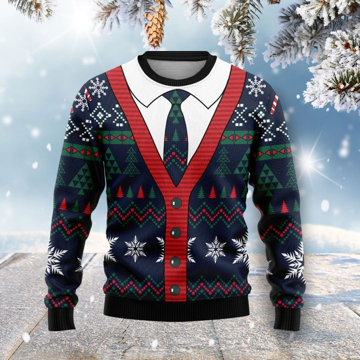 Christmas Cardigan Ugly Sweater For Men & Women