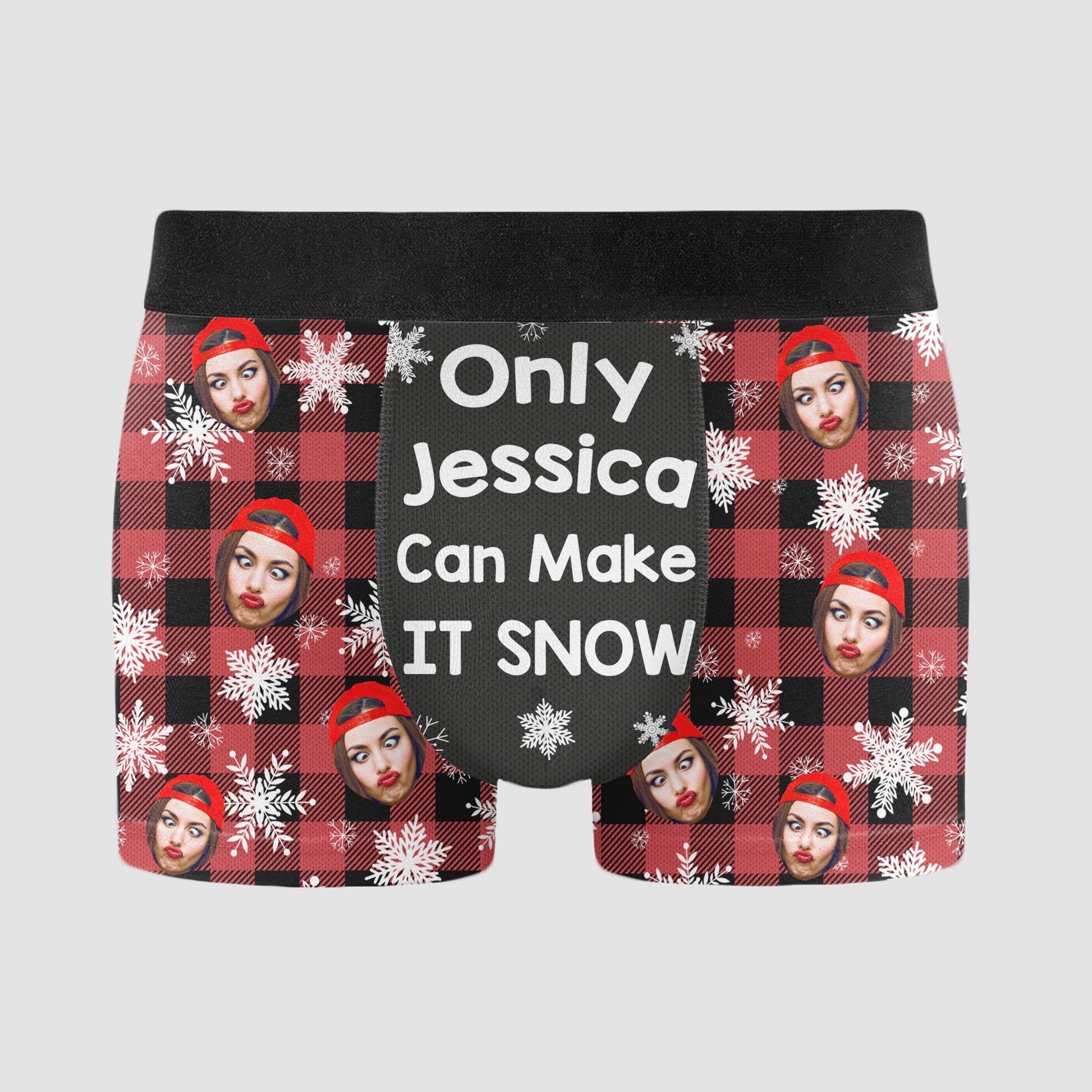 Christmas Funny Husband Boyfriend Make It Snow Personali