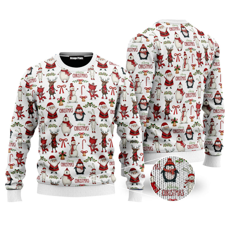 Tree Santa Christmas Ugly Sweater For Men & Women