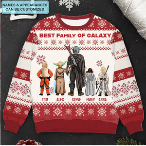 Christmas Star Wars Family Costumes - Personalized Custom Ugly Sweatshirt - Christmas Gift For Family, Family Members - CL08 PT