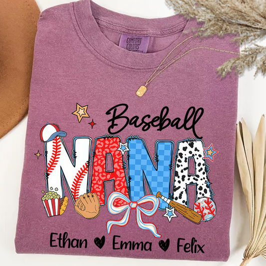 Comfort Colors_C2_AE Baseball Grandma T Shirt Custom Grandma With Grandkids Shirt_Berry_S 1 bu7da