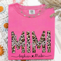 Comfort Colors_C2_AE Blessed Mimi Leopard Print T Shirt _E2_80_93 Personalized Grandma Tee with Grandkids Names _E2_80_93 Custom Gift for Mimi_Crunchberry_S 1 LhXCZ