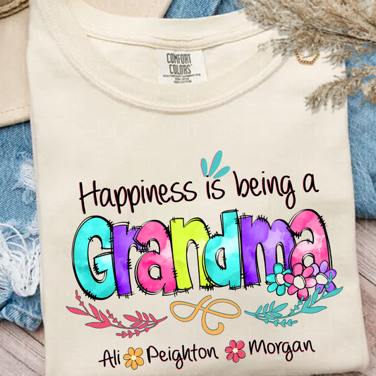 Comfort Colors_C2_AE Happiness Is Being A Mimi Shirt Custom Grandma With Grandkids Shirt_Ivory_S 1 01tyZ