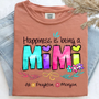 Comfort Colors_C2_AE Happiness Is Being A Mimi Shirt Custom Grandma With Grandkids Shirt_Terracotta_S 1 9yLm4