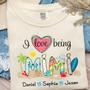 Comfort Colors_C2_AE I Love Being Grandma Summer Shirt Custom Grandma And Grandkids Shirt_Ivory_S 1 PNF2M