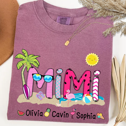 Comfort Colors_C2_AE Mimi Beach Summer Gift For Grandma T Shirt_Berry_S 1 WrCBn