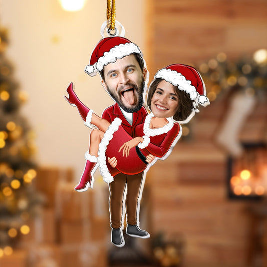 Couple Santa Clauses Personalized Acrylic Photo Ornament_3_2b47ca4e 1220 4815 ab38 b78080ca2ce8