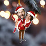 Couple Santa Clauses Personalized Acrylic Photo Ornament_4_b76f8be5 7e0d 4474 9186 df6543c95d5a