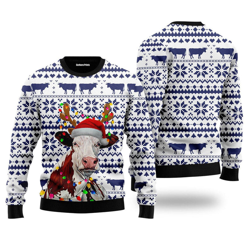 Cow Ugly Christmas Sweater For Men & Women