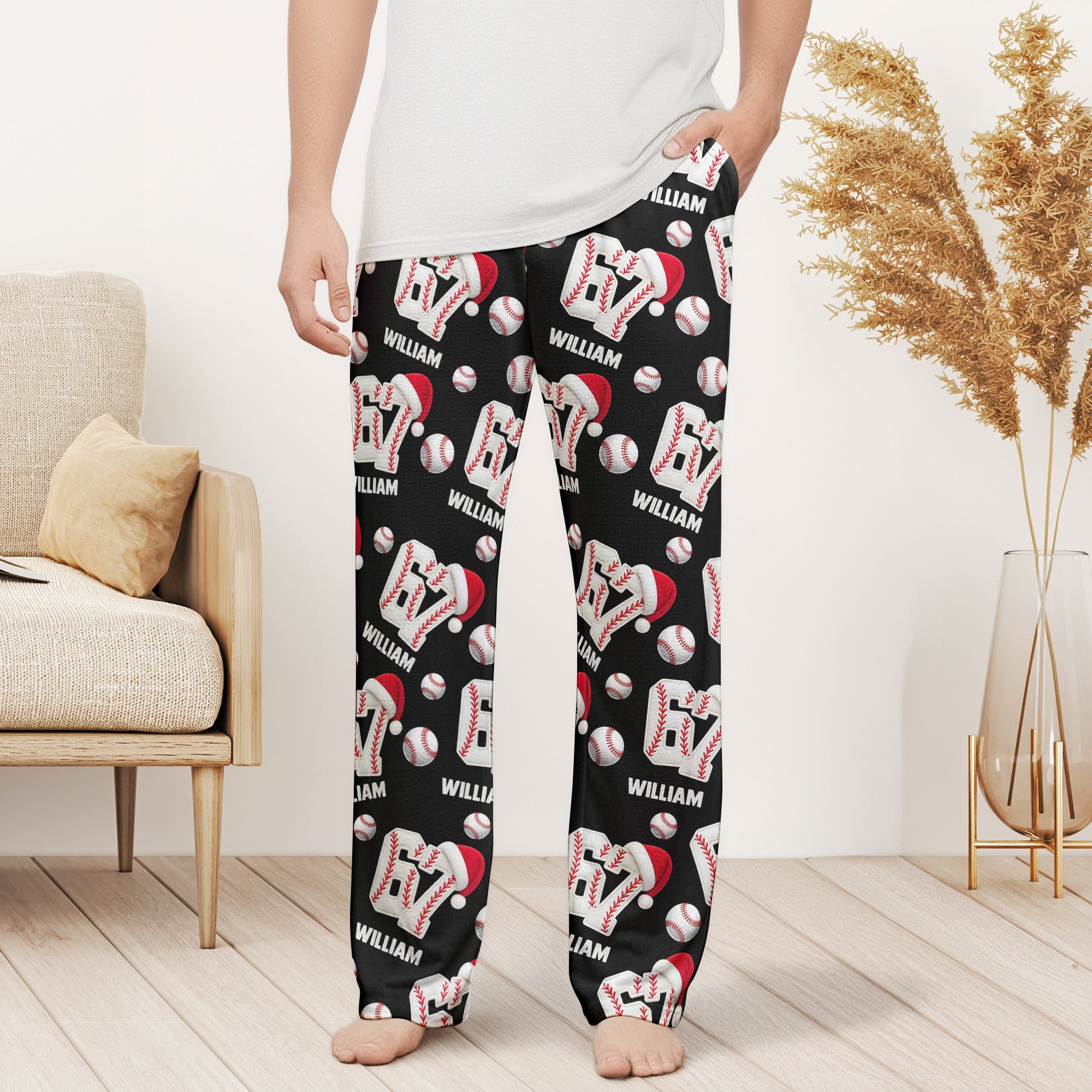Custom 67 Slang Meme For Sport Lovers Kids Teenagers  Personalized Sweatpants_ Lounge Pants With Pockets_1