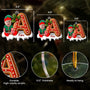 Custom Baby Face Elf Gingerbread Alphabet Personalized Acrylic Photo Ornament_4